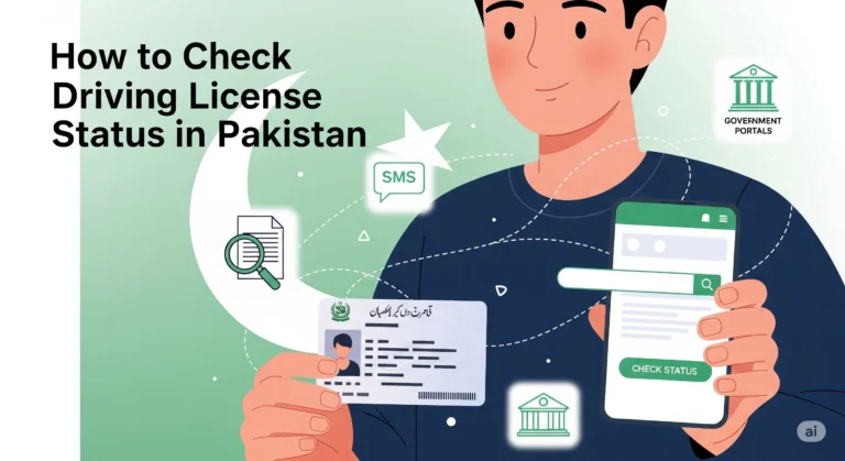 How to Check Driving License Status in Pakistan