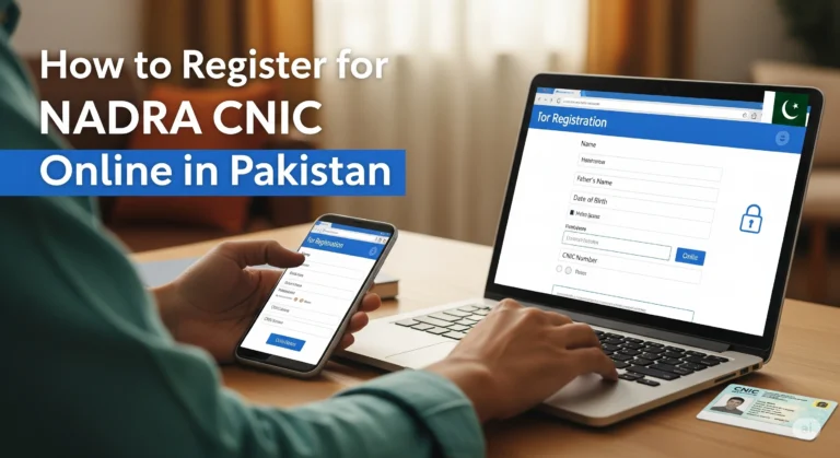 How to Register for NADRA CNIC Online in Pakistan